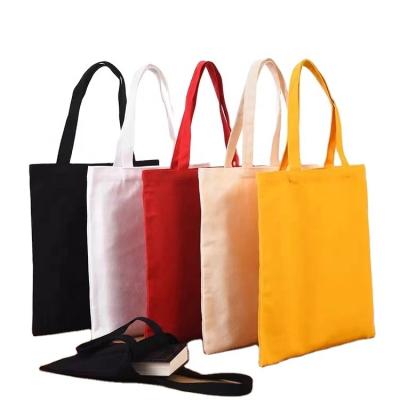 China Mini Colorful Cotton Bags Round Single Handle Small Tote Canvas Bag High Quality Canvas Bag for sale