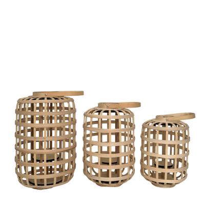 China Home Decoration Christmas Decorations Lantern Rattan Lanterns For Garden Decoration for sale