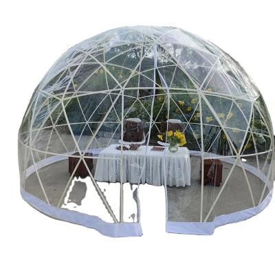 China The garden greenhouse The plastic spherical garden greenhouse is the best quality stable and durable for sale