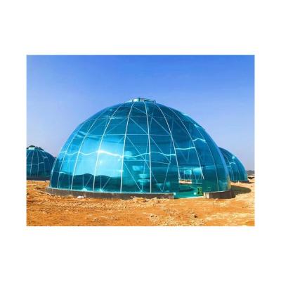 China High Strength Best Quality Accept Customization High Strength Spherical Single Tunnel Greenhouse for sale