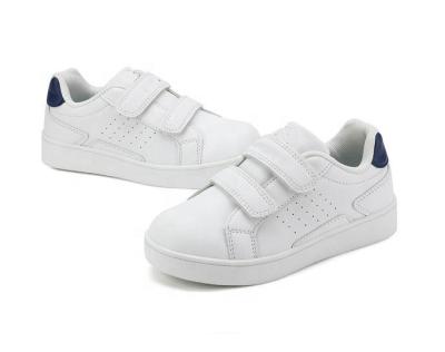 China Breathable Cool Easy Slip In And On School Black White Kids Lightweight Fashion Shoes for sale