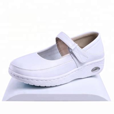 China For women PU women wholesale hospital and beauty salon shoes white casual shoes nurse hospital shoes for sale