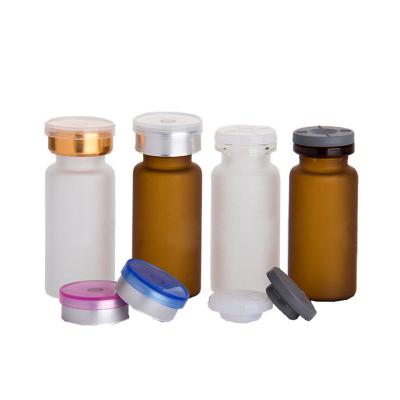 China Wholesale Medicine Brown Frosted Mini Glass Medicine Bottle for sale