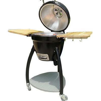 China Easily Assembled Easily Cleaned Portable Outdoor Kitchen Charcoal BBQ Grill BBQ Grill Kamado Smoker Steel Grill for sale