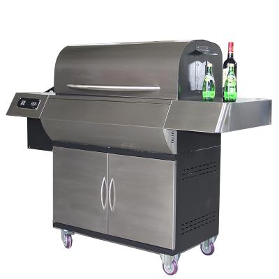 China Easily Assembled USA Style Civil Correct Multifunction Commercial Stainless Steel Offset Barbecue Grill Smokers For BBQ for sale