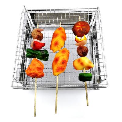 China New Rise Customized Large Charcoal Grill Stainless Steel Grill Tool BBQ Tool Kit Easily Assembled Grill for sale