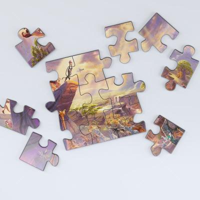 China Educational Toy 2023 Latest hot selling jigsaw 35 100 300 500 1000 pieces cardboard puzzle personalized puzzle mini puzzle for sale