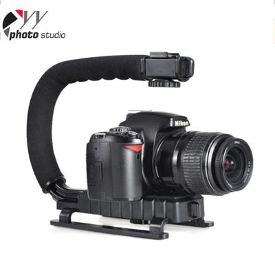 China Wholesale Handheld Action Mount Grip PC+ABS Video Digital Camera dslr top selling gimble stabilizer for camera for sale