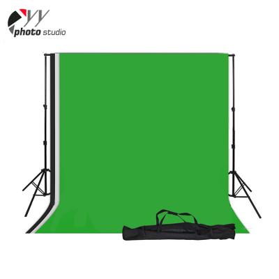 China 3000mm Screen Chiffon Green Seamless Portrait Photo Studio Background Backdrop Wedding Photo Studio Backdrop for sale