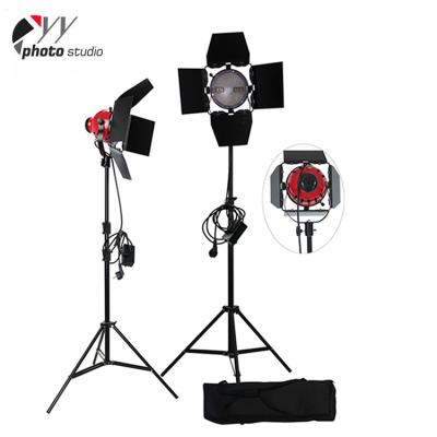 China Red Head Video Lamp OEM Continuous Lighting 800w Photography Led Red Head Light Kit for sale