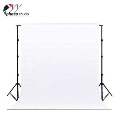 China 100% Cotton High Quality Plain SOLID COLOR Props Professional Wholesale White Photography Background for sale