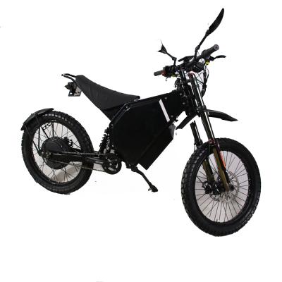 China 85km/h 72V 5000w Steel Super Fast Electric Bicycle With Big Capacity Battery Enduro Ebike for sale