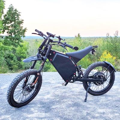 China Steel 72v 5000w Enduro Adult 85KM/h Hub Sport Electric Motor E Bike Dirt Bike for sale