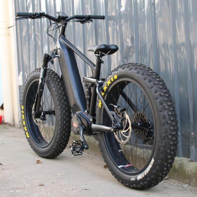 China Bafang ebike 1000W ultra ebike full suspension fat tire aluminum alloy for sale