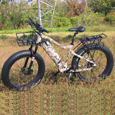 China Good quality aluminum alloy 48V downhill fat tire electric bicycle/ebike 1000w with bafang motor for sale