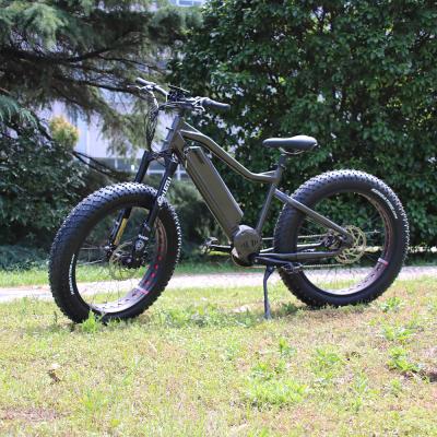 China High quality aluminum alloy fat tire electric bike with 48v 1000w bafang mid drive motor for sale