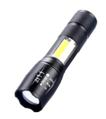 China Zoomable Led Torch Light Tactical Camping LED Zoom 600 Lumen T6 LED Outdoor Flashlight With Power Bank Function for sale