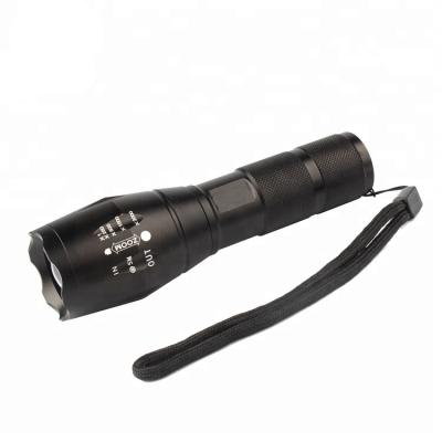 China Zoomable Led Light Outdoor Emergency LM T6 LED Flashlight Long Range 1600 High Power Aluminum Tactical Flashlight for sale