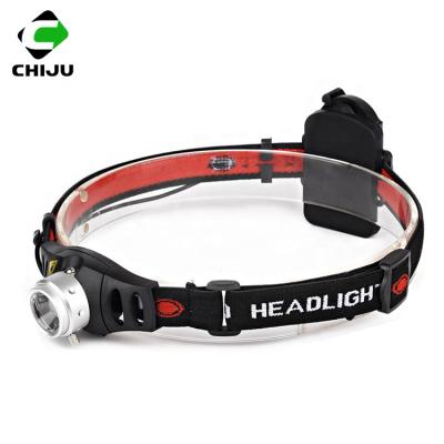 China Camping 3*AAA 400 Lumen 2 Mode XPE LED Battery Powered Waterproof Headlight for sale