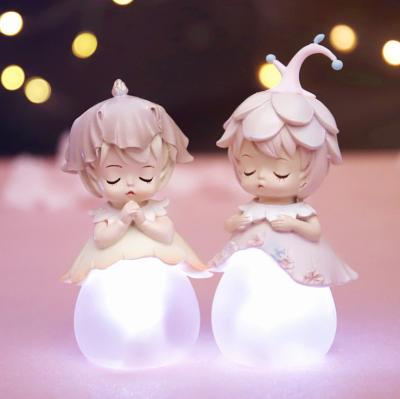 China New Forest Lamp Box Cartoon Small Gift End Box Cute Creative Magic Blind Random Small Surprise Gift Unpacking Props for sale