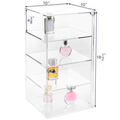 China Retail Store High Quality Custom Size Clear Acrylic Humidor Cigar Display Boxes for sale