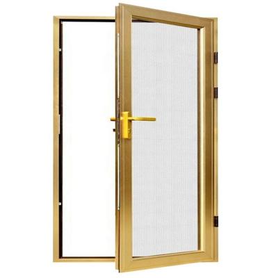 China Folding Screen 55mm 36 x 36 inch White Color Waterproof Fixed Glass Casement Windows With Anti Mosquito Window for sale