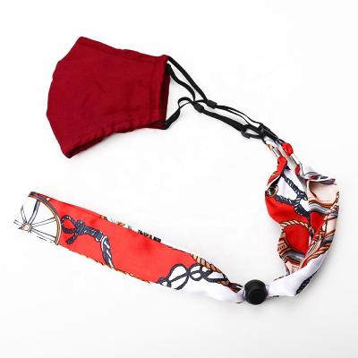 China Wholesale Custom Masking Lanyard Luxury Logo Colors Adjustable Kids Face Holder Neck Strap Mask Lanyard for sale