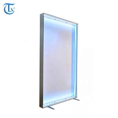 China Single Side A1 Size Custom Photo Frame Advertising Display Edgelight Led Light Box for sale