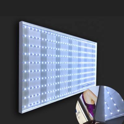 China High Quality Aluminum Frameless Single Side / Double Sides Fabric Advertising LED Light Box for sale