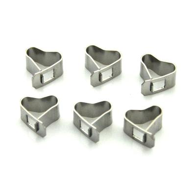 China Spiral Customized High Quality Metal Stamping Stainless Steel Spring Clip for sale