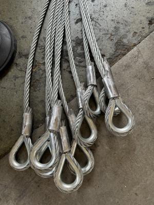 China Mooring Steel Wire Rope Sling 6*29Fi IWR 7/8 Inch 22mm à venda