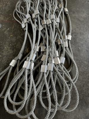 Κίνα 6x36 Wire Rope Lifting Slings Mechanically Spliced Soft Eye προς πώληση