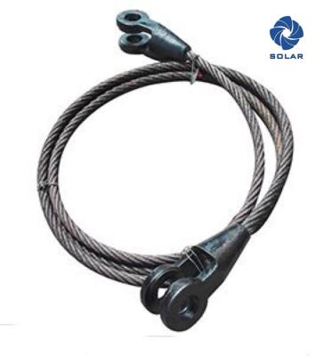 China Reliable High Intensity Steel Rope Sling Customized Length 1~1000 Meter for sale