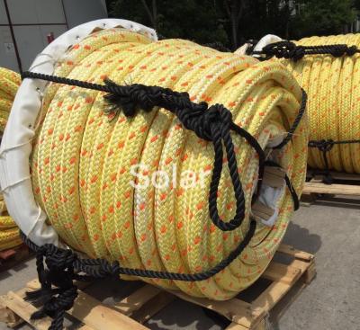 China Cuerda de la fibra de alta resistencia del polipropileno PP/PE UHMWPE para amarrar el remolque en venta