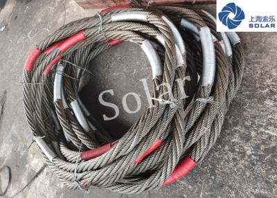 Cina Anello di sospensione resistente del loop infinito posto cavo delle imbracature di sollevamento del gommino di protezione in vendita