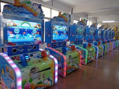 China Go Fishing Arcade Skilled  Amusement Video Redemption Game Machine for sale