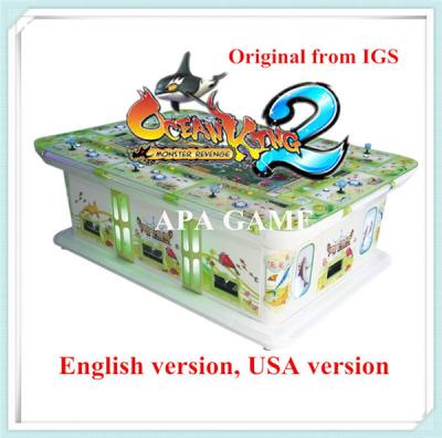 China 8P Ocean King 2 Monster Revenge Igs Original Software Arcade Fish Season Arcade Game Machine for sale