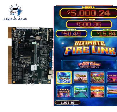 China Fire Link Power 2 LED Online Bill Acceptor Cabinet Game 2 in 1 Board Video   Slot board Kits For Sale for sale