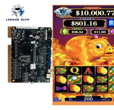 China Rakin Bacon 2022 Latest Hot Selling Factory Price Video Skill Slot Game Game Board Machine For Sale for sale