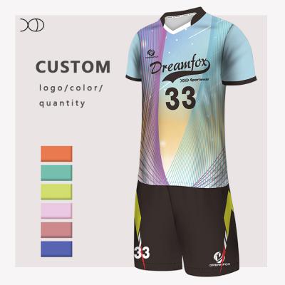 China Square 2022 New Wholesales Custom Soccer Jerseys Sets For Adult Mens Boys Soccer Jersey Uniform Design for sale