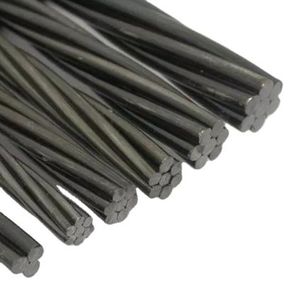 China Construction Prestressed Concrete Steel Uncoated Wick 1860Mpa PC Wick Grade 270 for sale