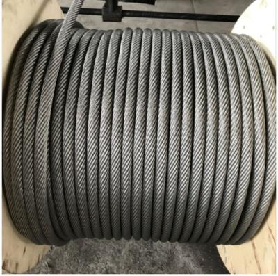 China Rope 6mm 7mm 8mm 9mm 10mm Steel Wire 6X19+FC Rope for sale