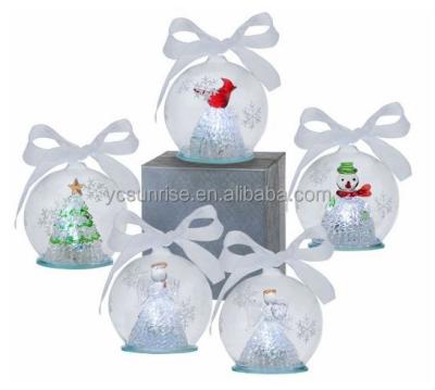 China New Design Christmas Gift LED Glass Ball SRG20130419 for sale