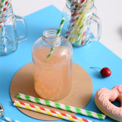 China Disposable Direct Selling Customized Biodegradable Recyclable Kraft Paper Straw for sale