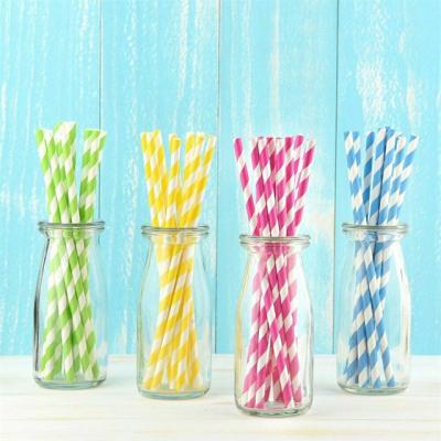 China Disposable Factory Price Accept Custom Disposable Eco Friendly Biodegradable Paper Straws for sale