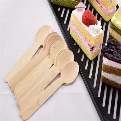 China Disposable PLA Biodegradable Single Use Cutlery 100pcs Per Pack China Made CPLA Bio Stirrer And Coffee Spoon for sale