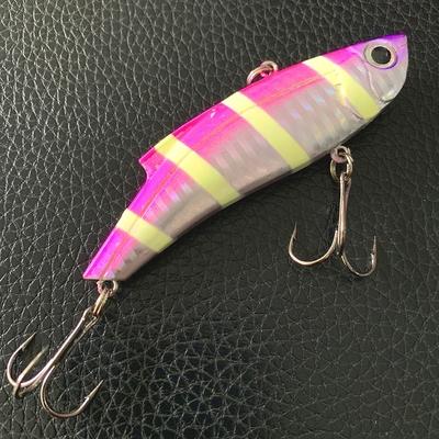 China Fishing Hook Bait New 5 Color Vibration VIB Bait Mino Fishing Tackle Bionic Bait Luya Bait 8.9cm/28g-40g for sale