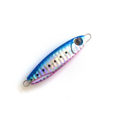 China Hot selling metal bait hard artificial bait topwater slow jigs metal build fishing lure for sale