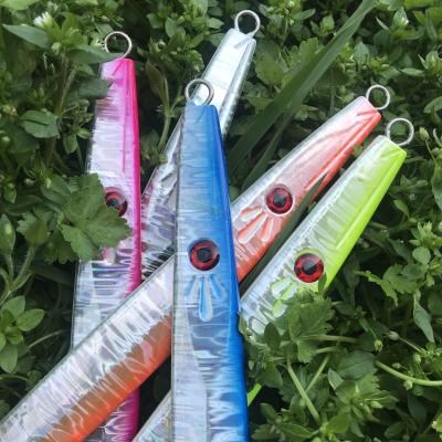 China Bait Fish South Oil Iron Plate Fast Sinking Lead Fish Long Sparkle To Cast Bait Bait 400g 450g Boat Saltwater Bionic Fish Bait for sale