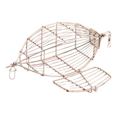 China Fishing Accessories Stainless Steel Bait Cage Stainless Steel Bait Olive Cage for sale